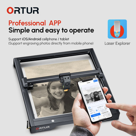 Ortur LM3 LE Laser Engraving & Cutting Machine 15,000mm/min - SINISMALL