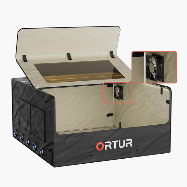 Ortur Enclosure 2.0 for All Laser Engraving Machines - SINISMALL