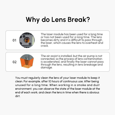 Ortur Window Mirror for LU2-10A Laser Module